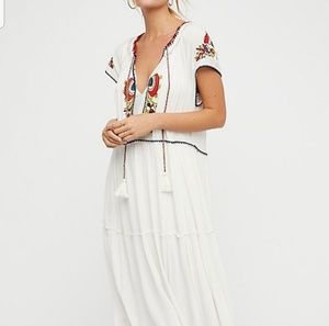 NWOT Free People Oversized Daisy Fields Maxi Dress